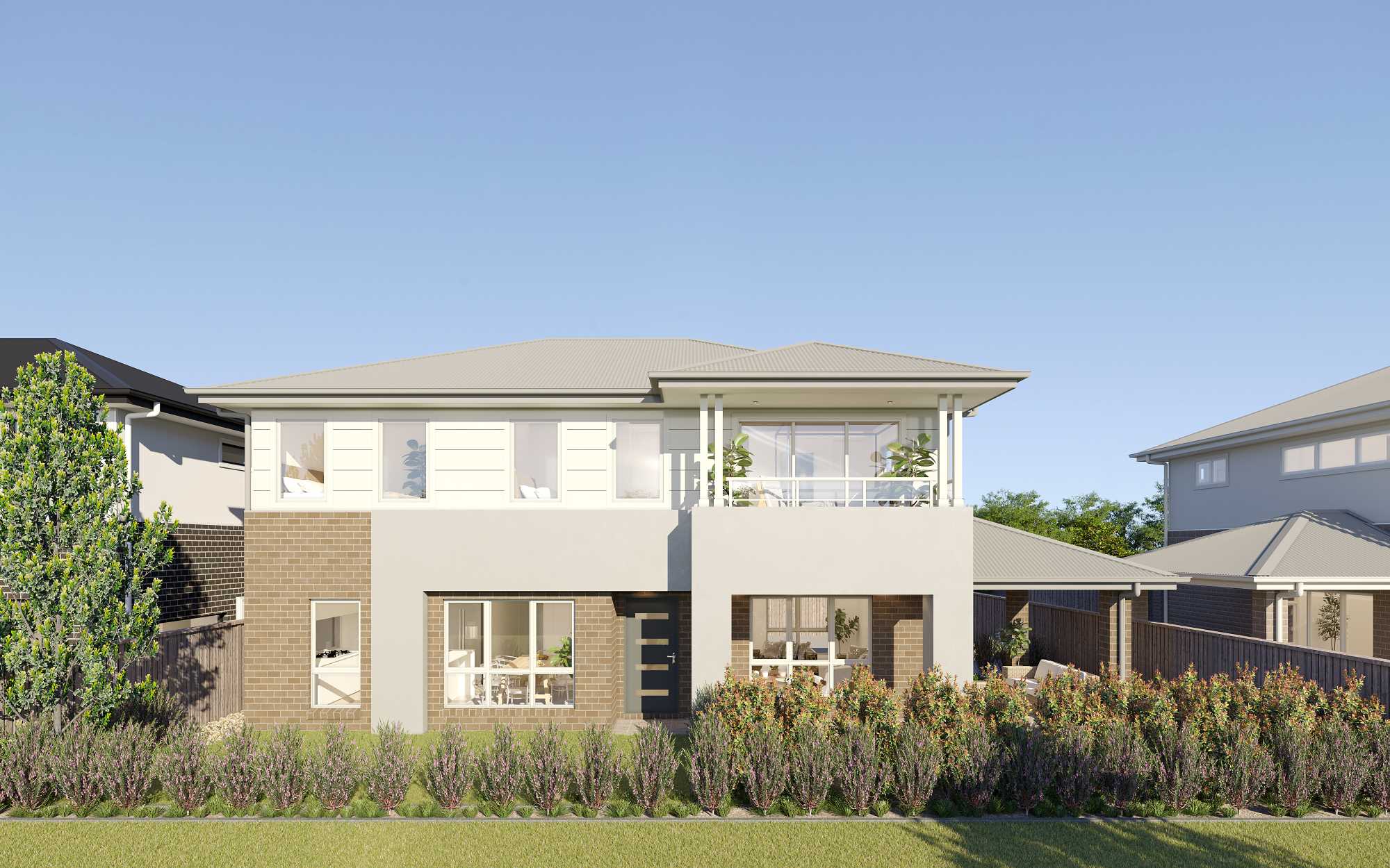 Senna Avenue Estate - Denham Court McMahon Lawson Coastal Beach External