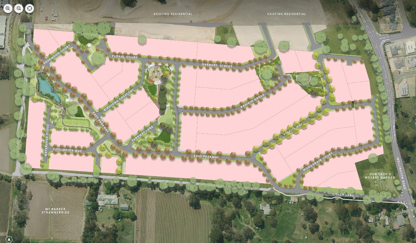 Senses Estate - Mount Barker Masterplan