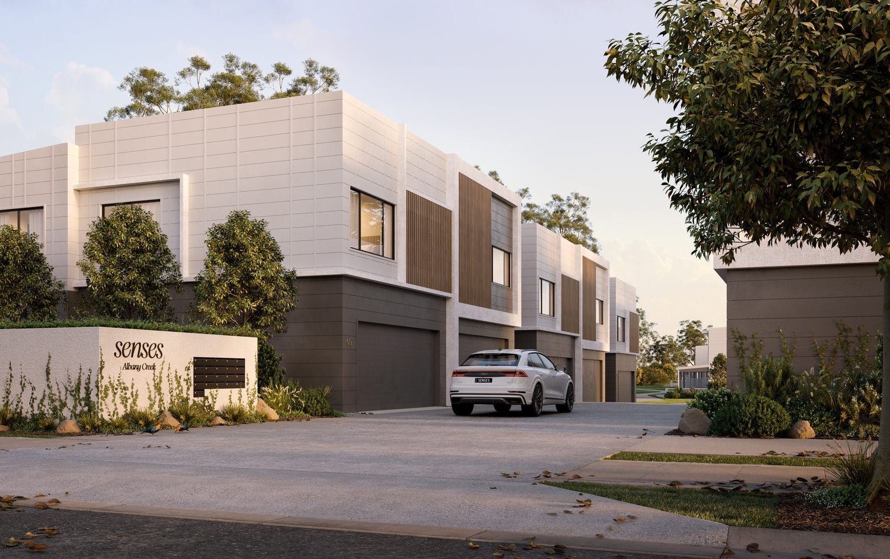 Senses Townhomes - Albany Creek Render