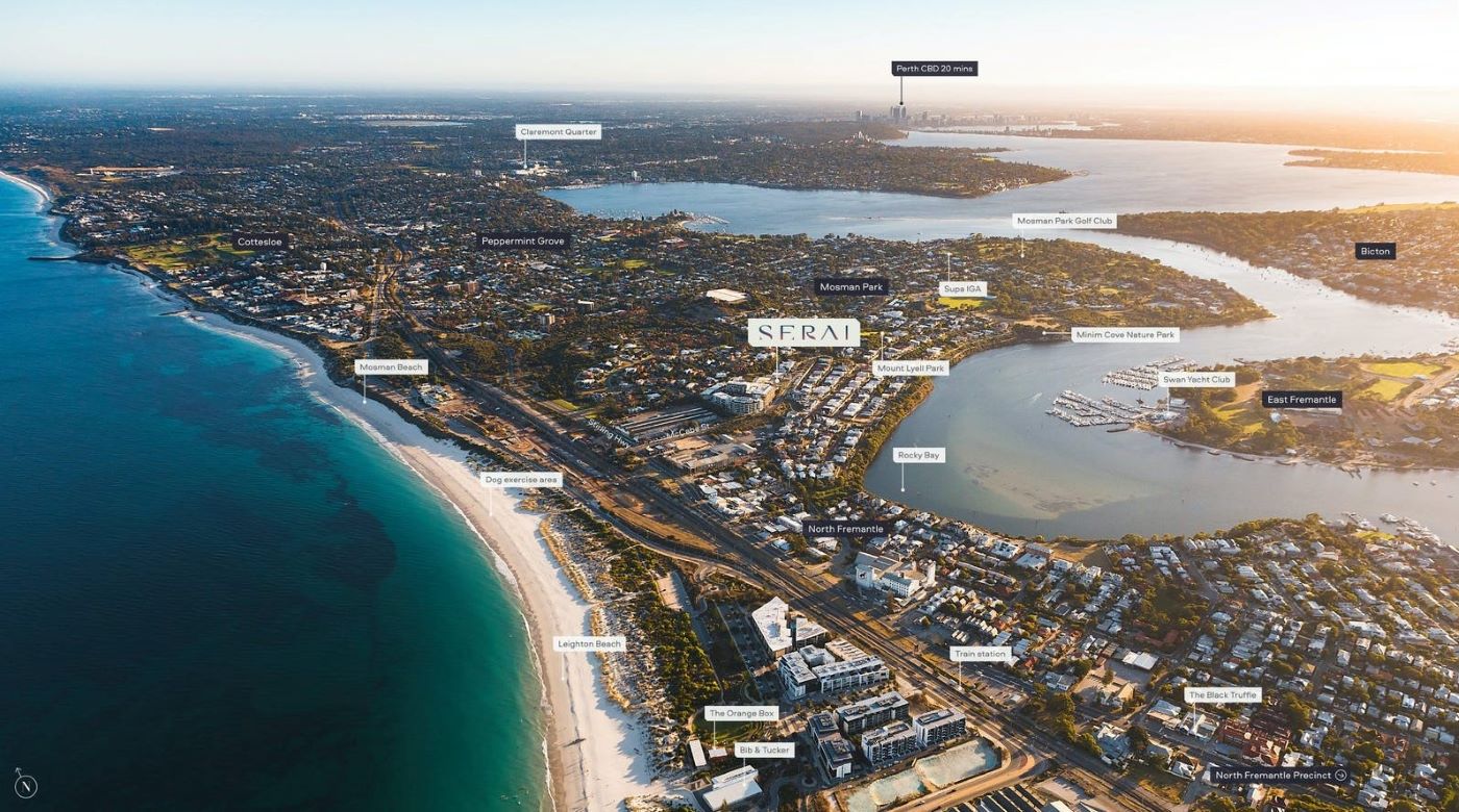 Serai Estate - North Fremant Aerial