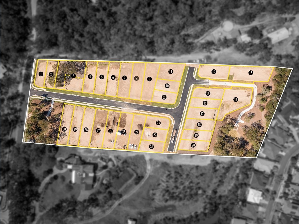 Serenity Estate - Gilston Aerial