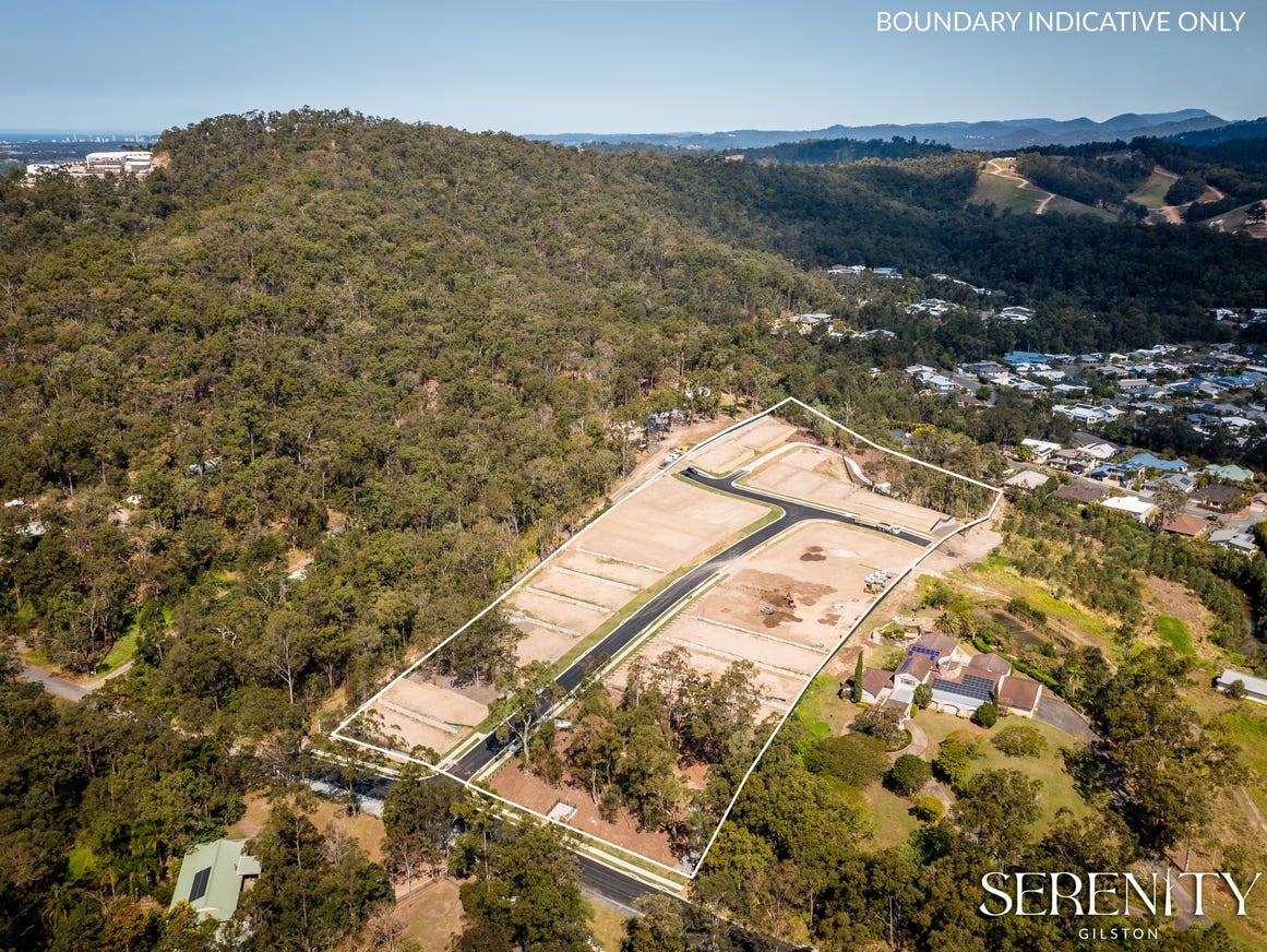 Serenity Estate - Gilston Aerial