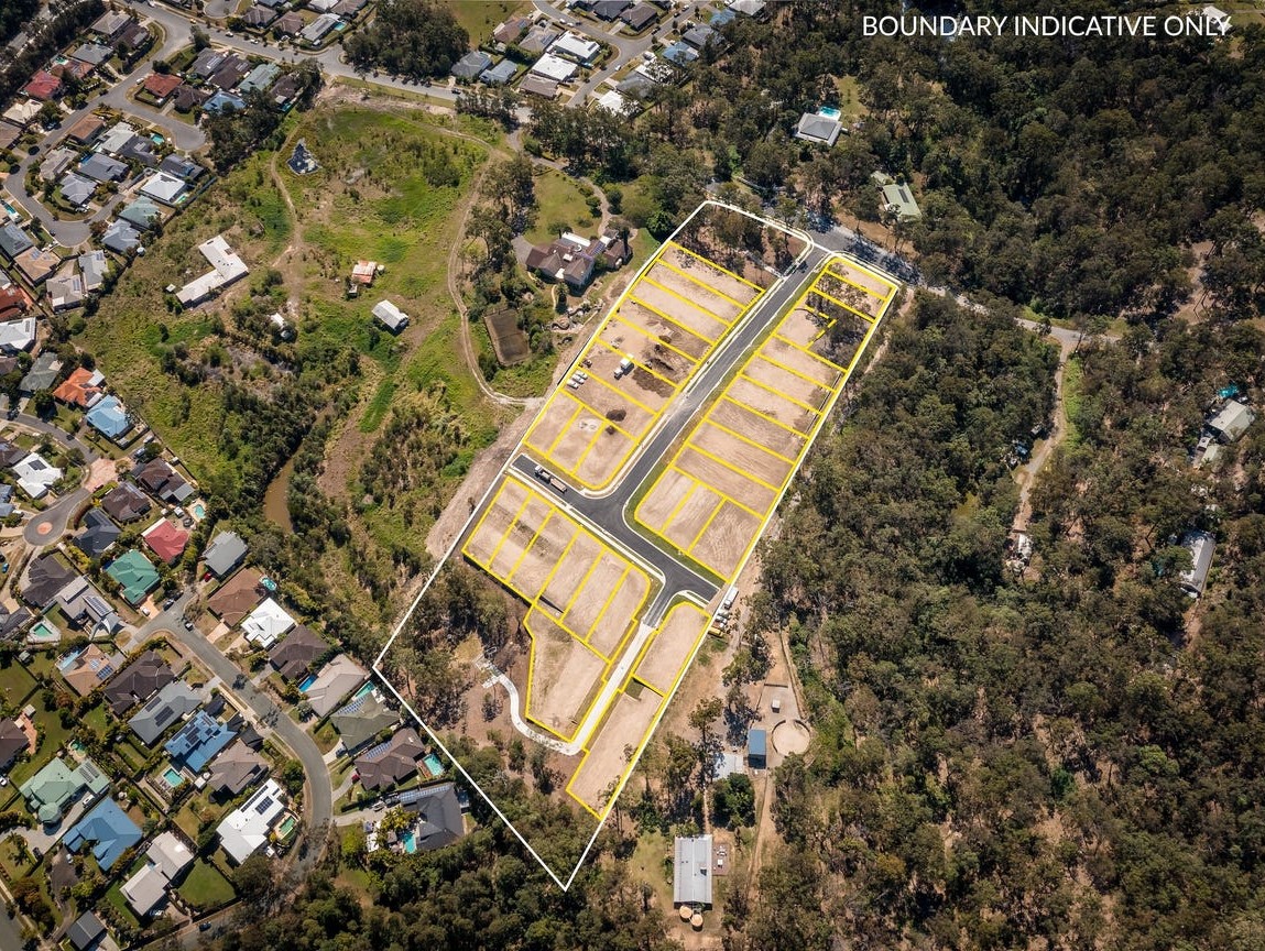 Serenity Estate - Gilston Aerial