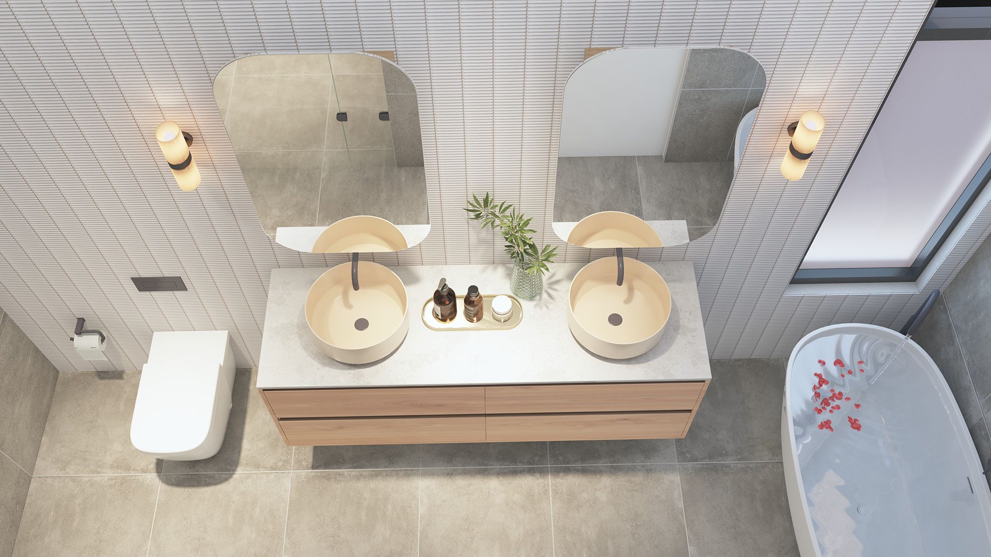 Sereno Esplanade - Port Noarlunga South Bathroom