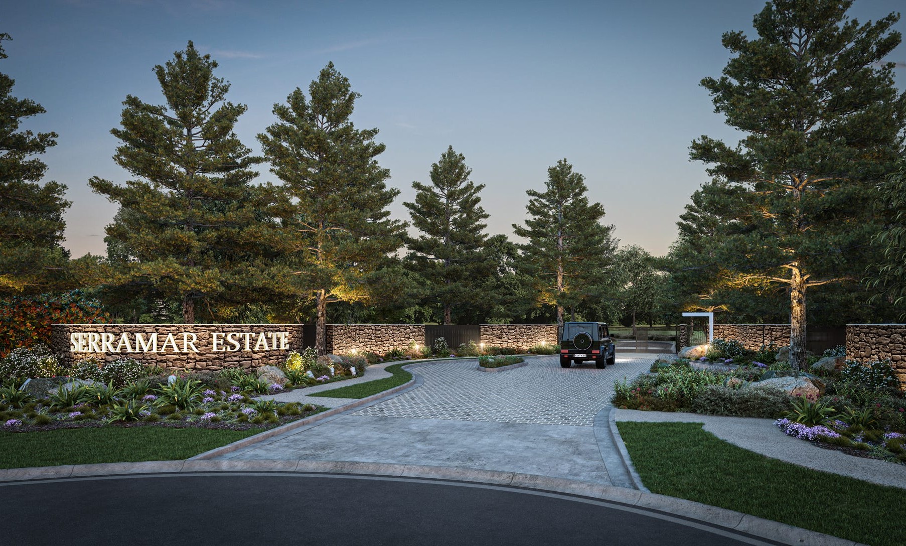 Serramar Estate - Terranora Render