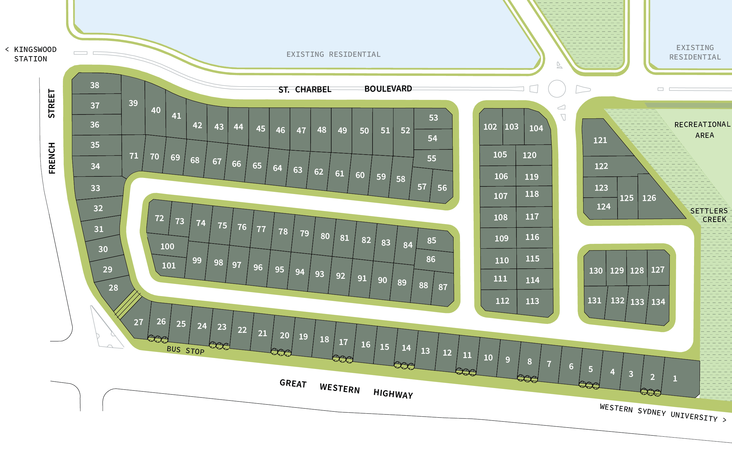 Settler's Place Estate - Werringto Masterplan