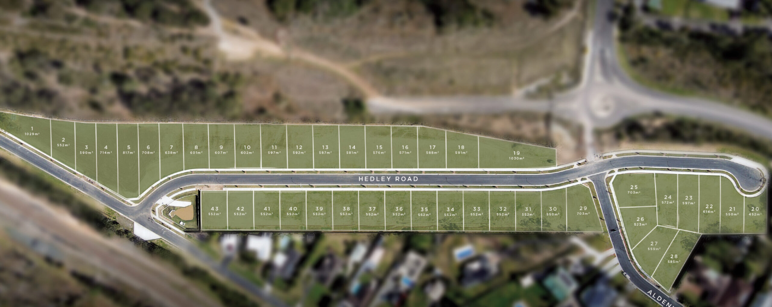 Settlers Ridge Estate - Warnervale Aerial