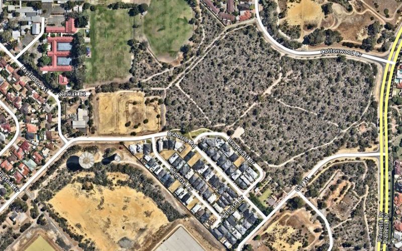 Seven Hills Estate - Dianella Aerial