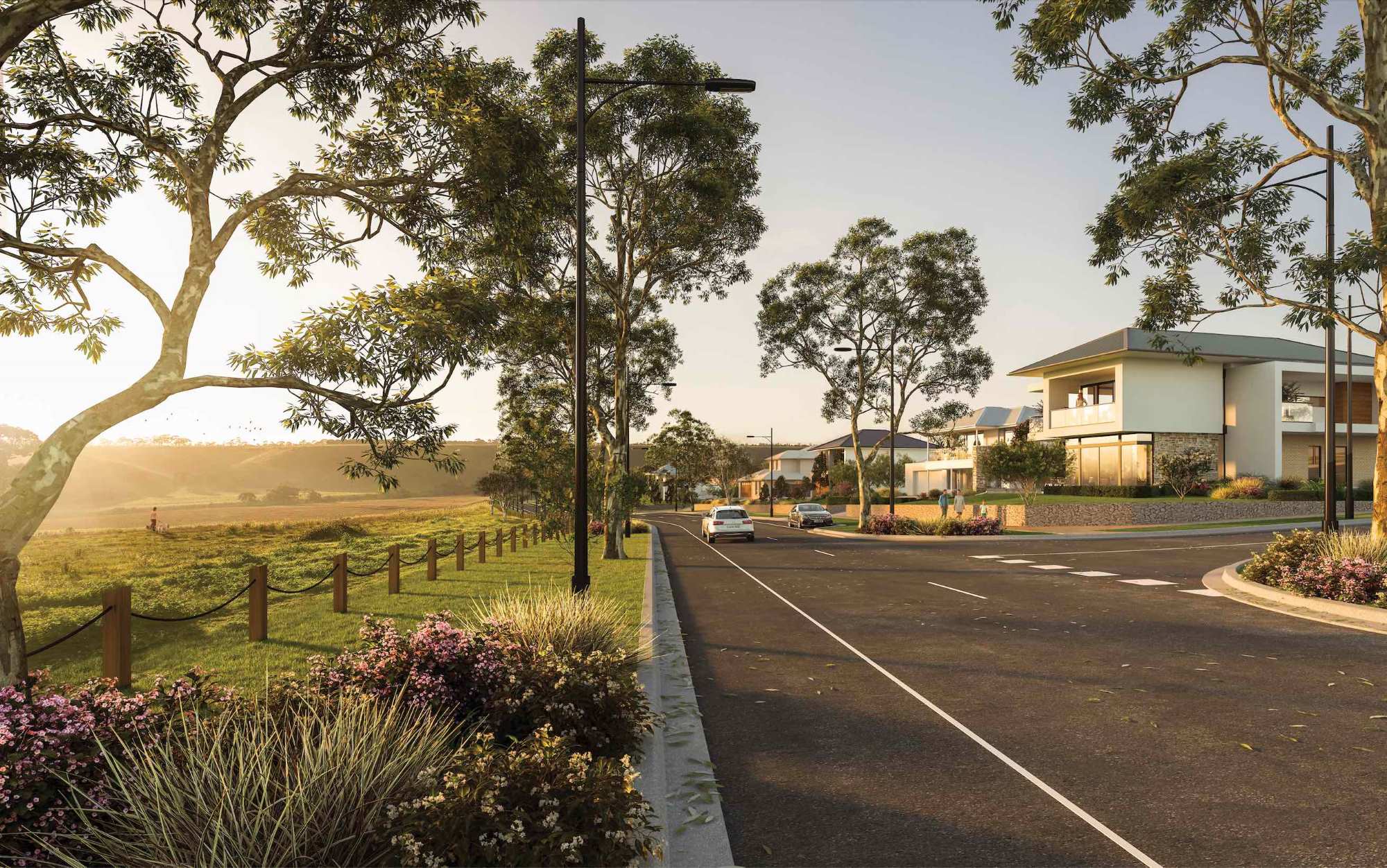 Sherwood Grange Estate - Sunbury Render