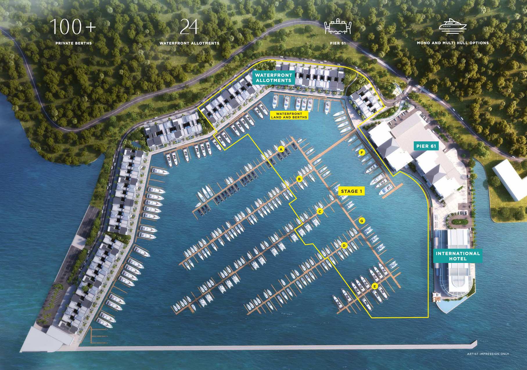 Shute Harbour Marina Resort - Shute Harbour Masterplan