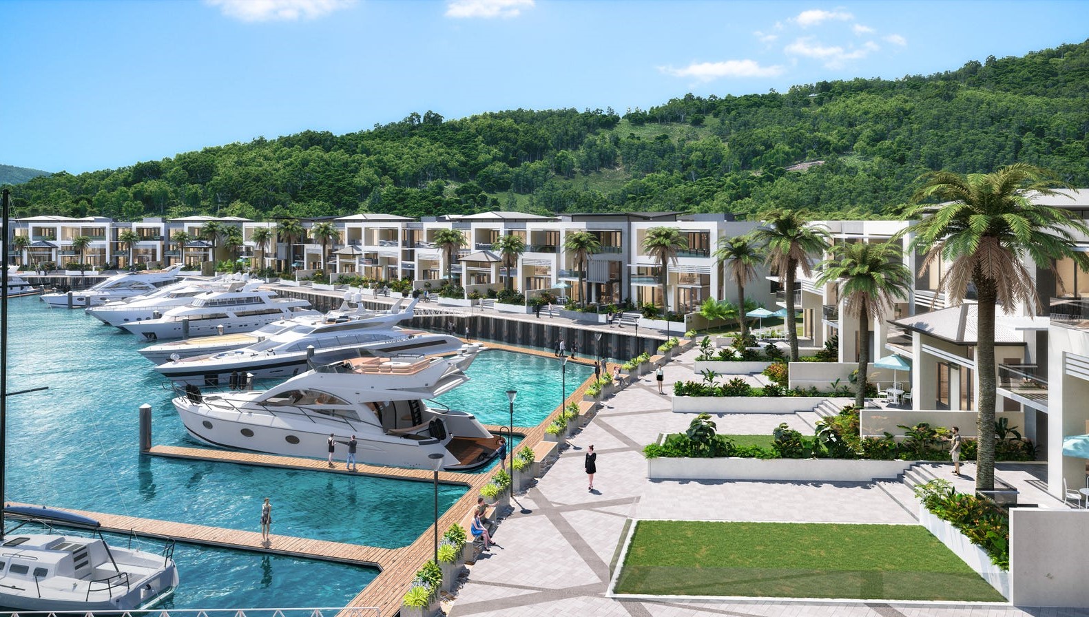 Shute Harbour Marina Resort - Shute Harbour Aerial