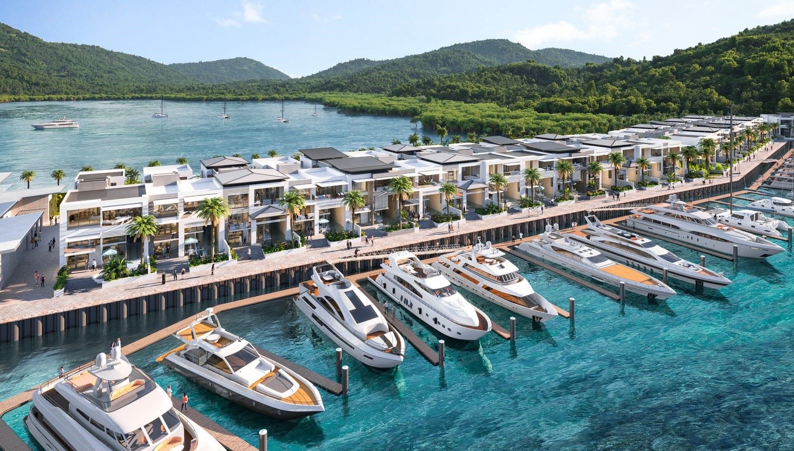 Shute Harbour Marina Resort - Shute Harbour Aerial