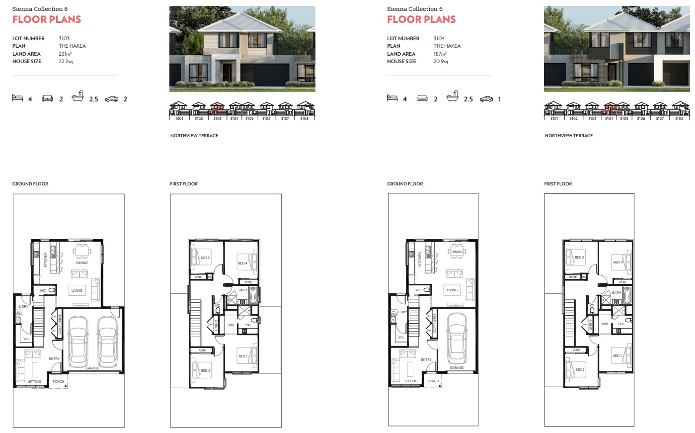 Sienna Collection 6 at Eliston EQ - Clyde