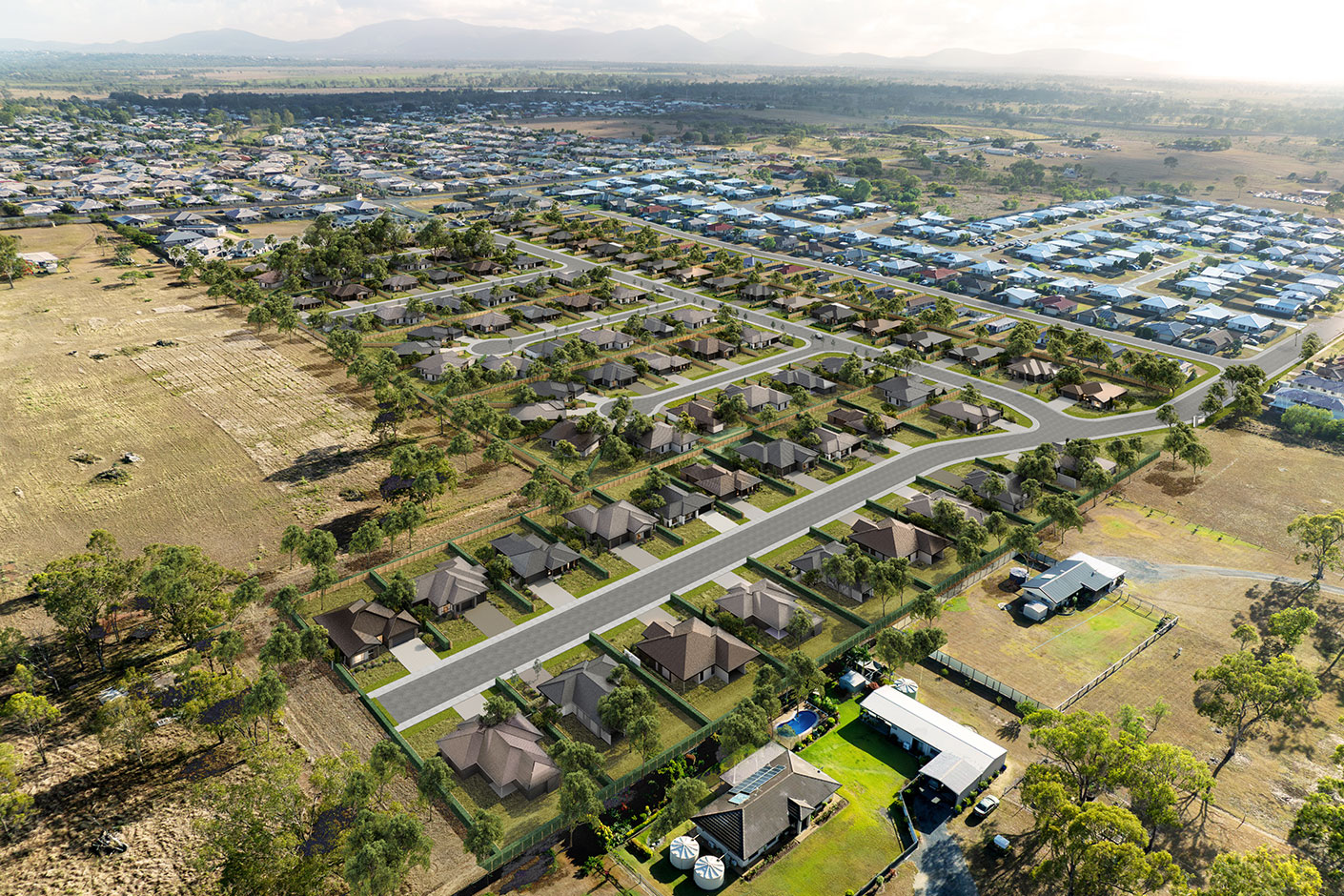 Sienna Estate - Gracemere Render