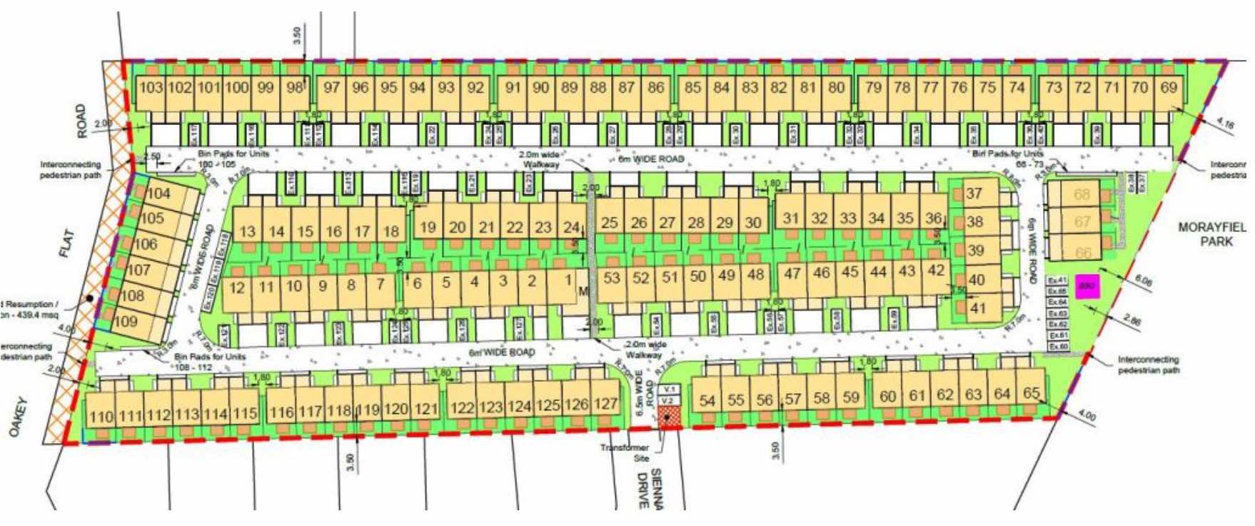 Sienna Village Estate - Morayfield Masterplan