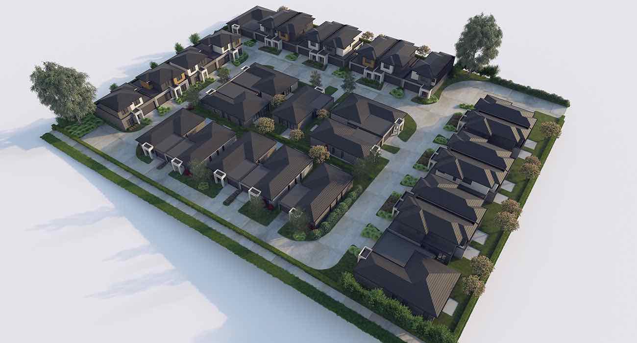 Sierra Estate - Langwarrin Aerial