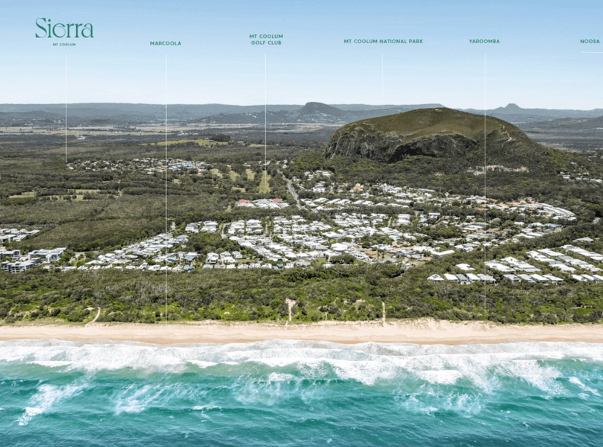 Sierra Estate - Mount Coolum Aerial