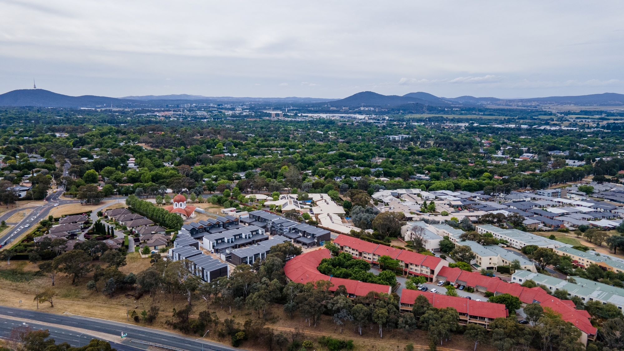 Sierra Estate - Narrabundah Aerial