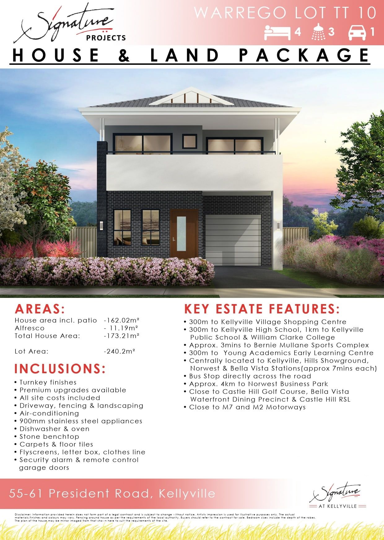 Signature at Kellyville Estate - Kellyville Façade