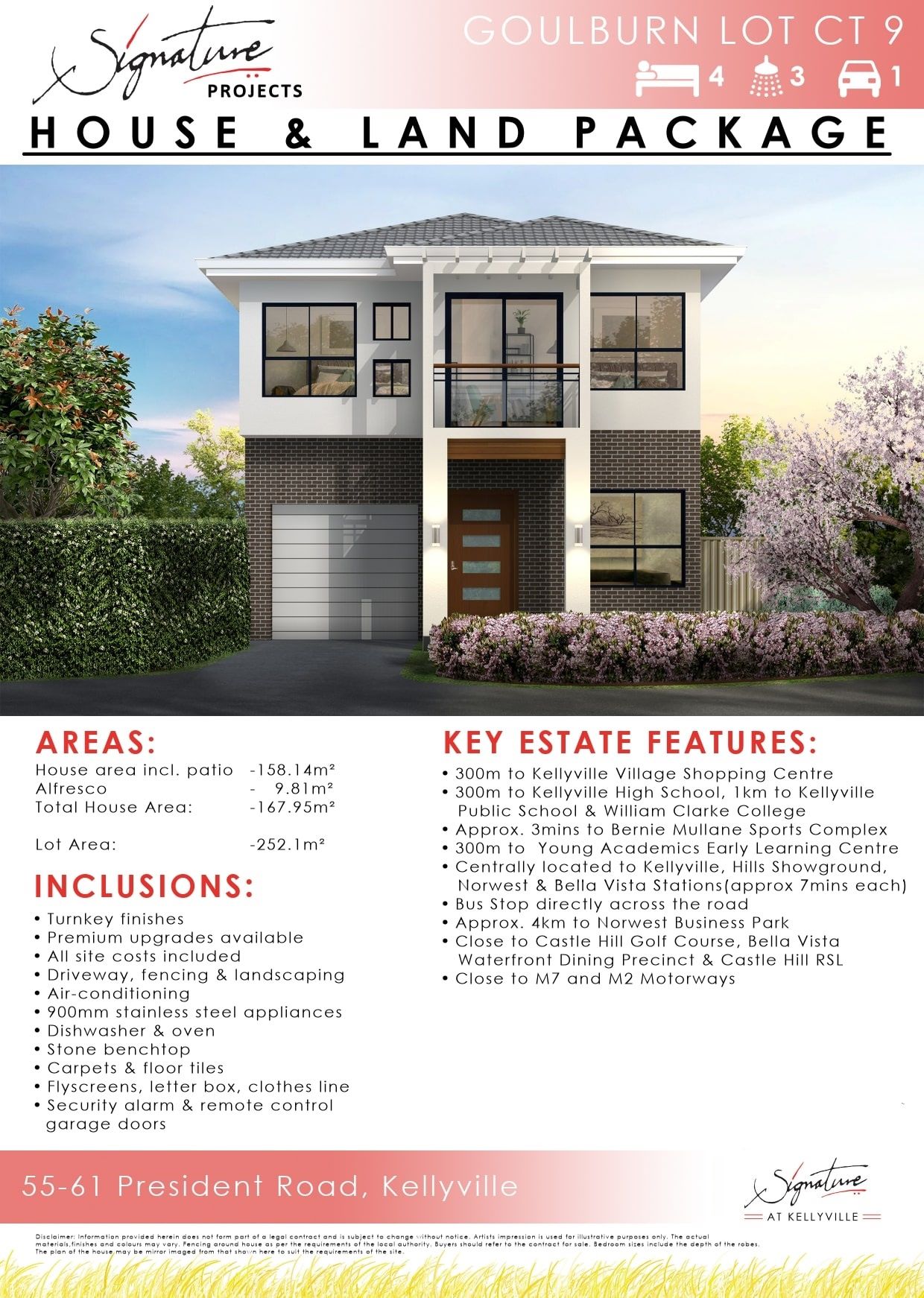 Signature at Kellyville Estate - Kellyville Façade