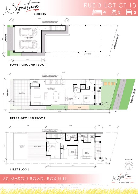Signature on Mason Estate - Box Hill