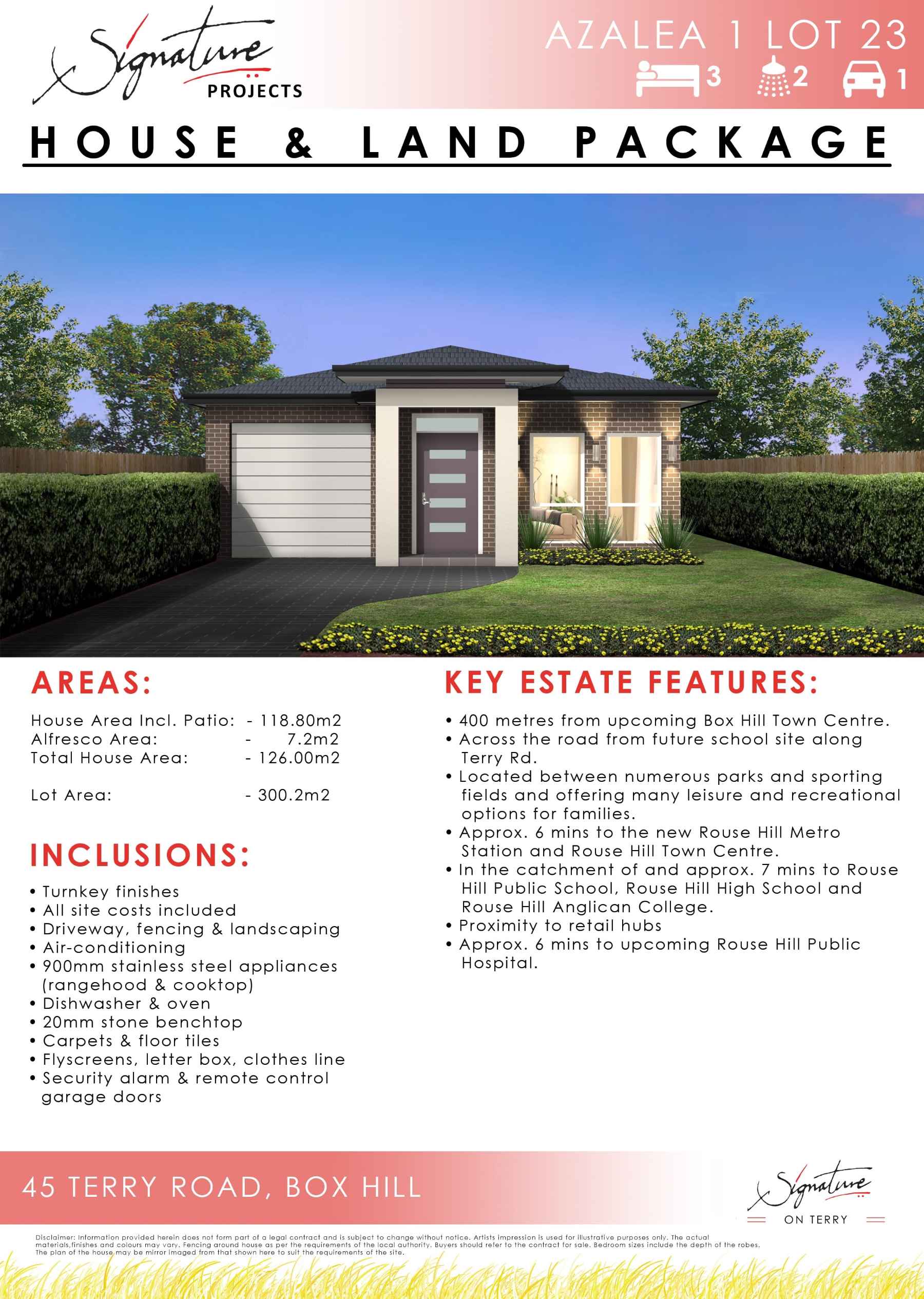 Signature on Terry Estate - Box Hill
