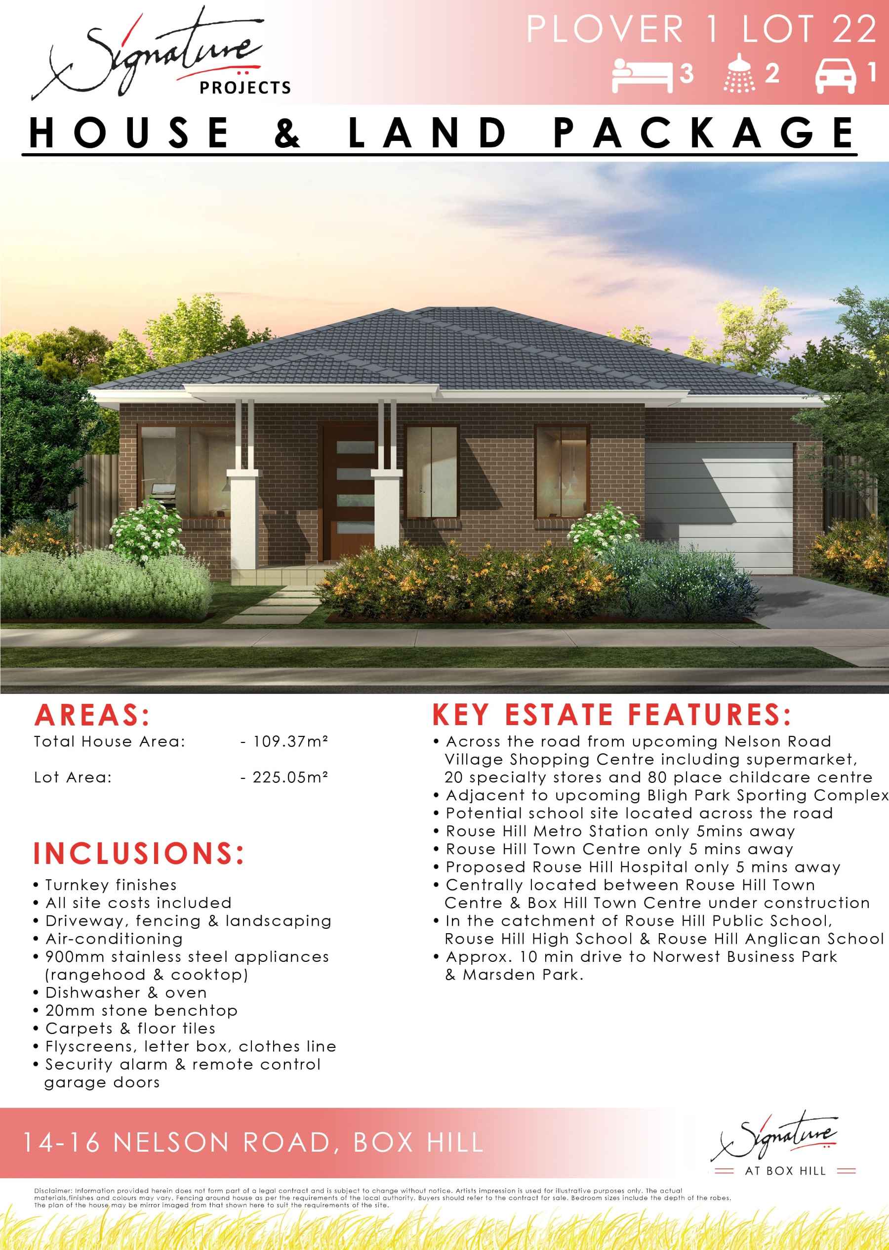 Signature on Terry Estate - Box Hill
