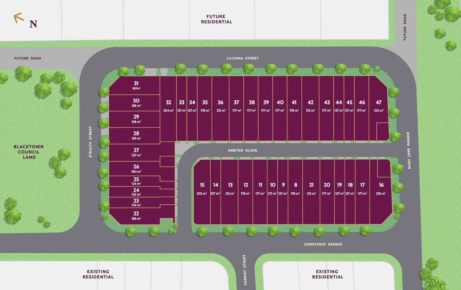 Silk Terraces - Schofields Masterplan