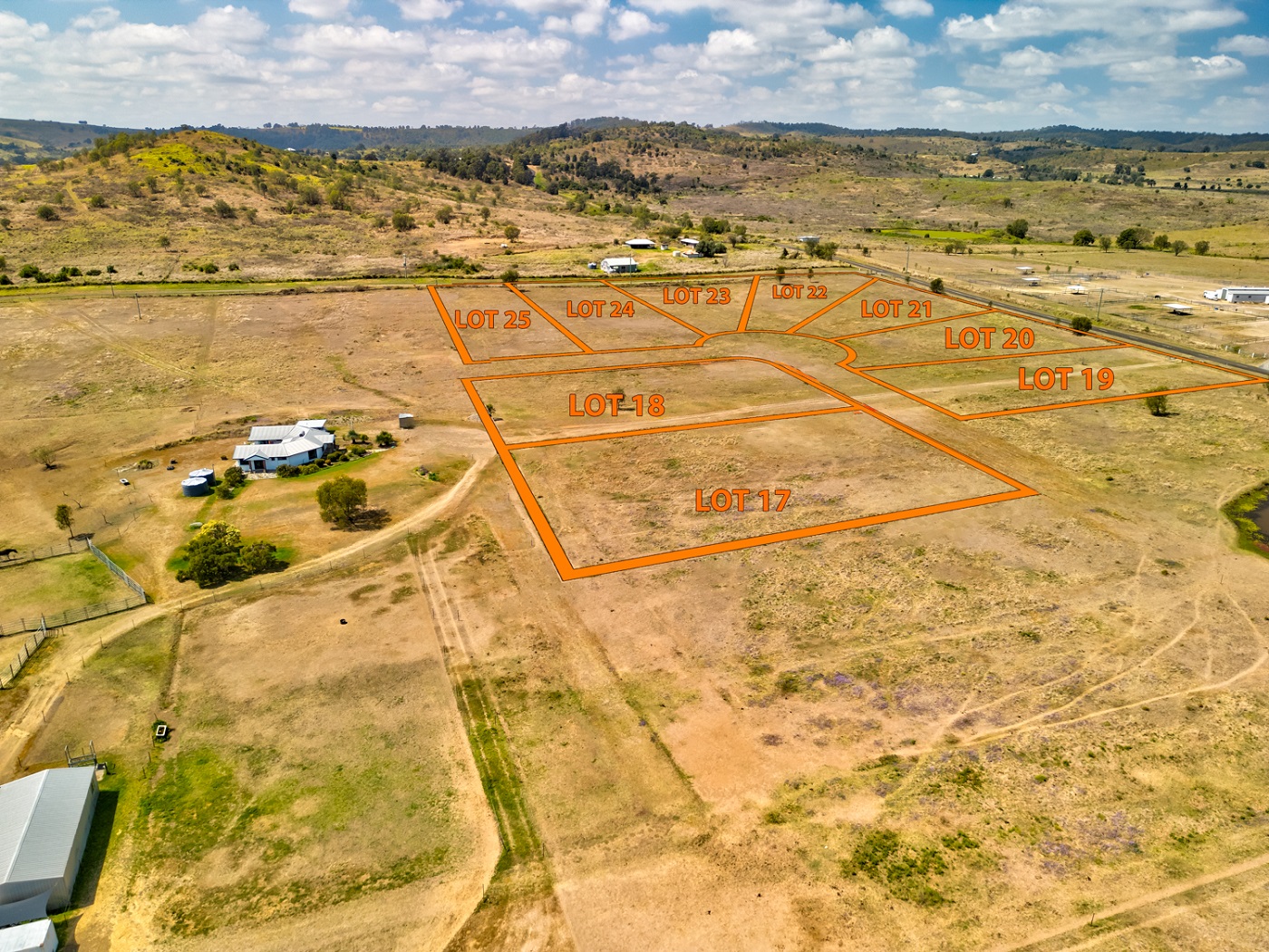 Silkbridge Estate - Plainland Aerial
