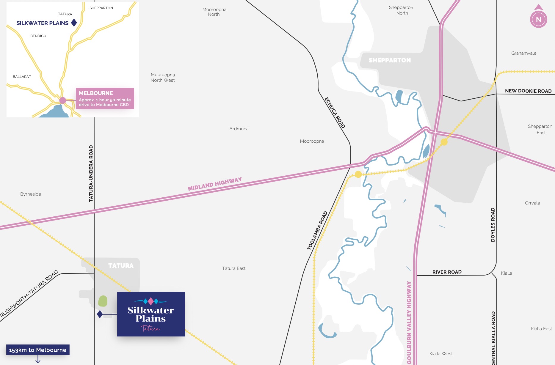 Silkwater Plains Estate - Tatura Location Map.jpeg Location Map