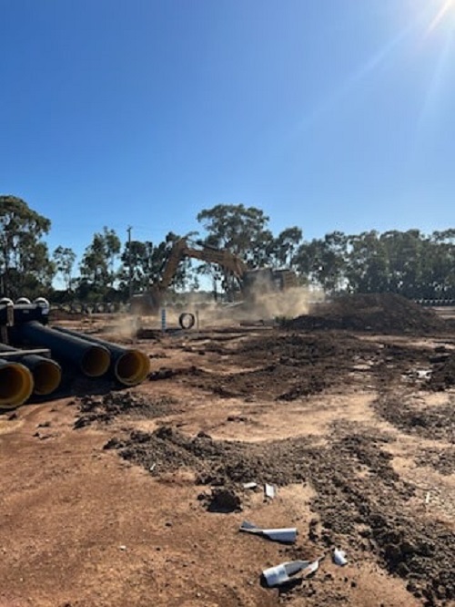 Silkwater Plains Estate - Tatura Construction Progress