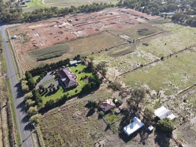 Silkwater Plains Estate - Tatura Construction Progress