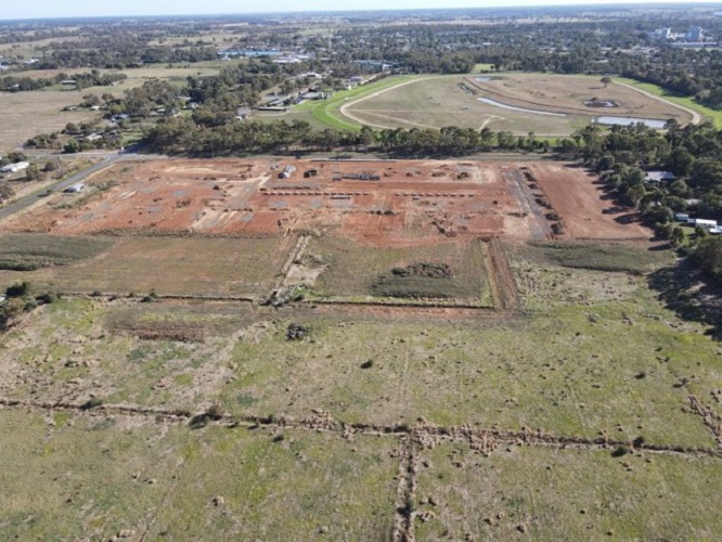 Silkwater Plains Estate - Tatura Construction Progress
