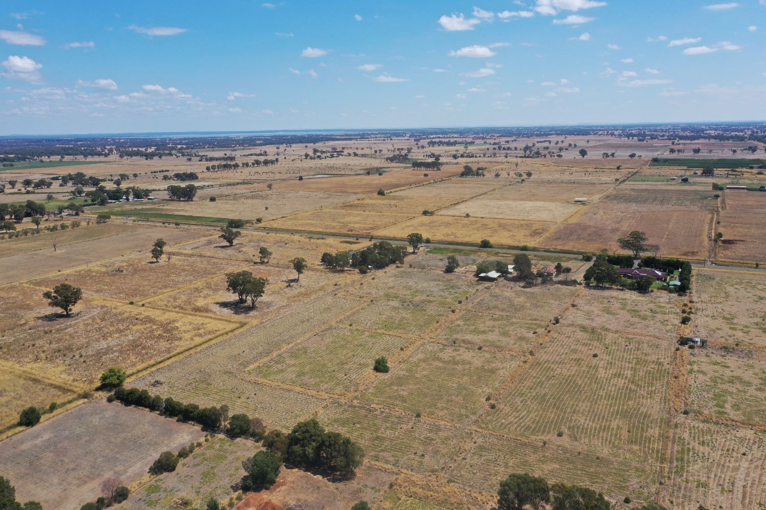 Silkwater Plains Estate - Tatura Aerial