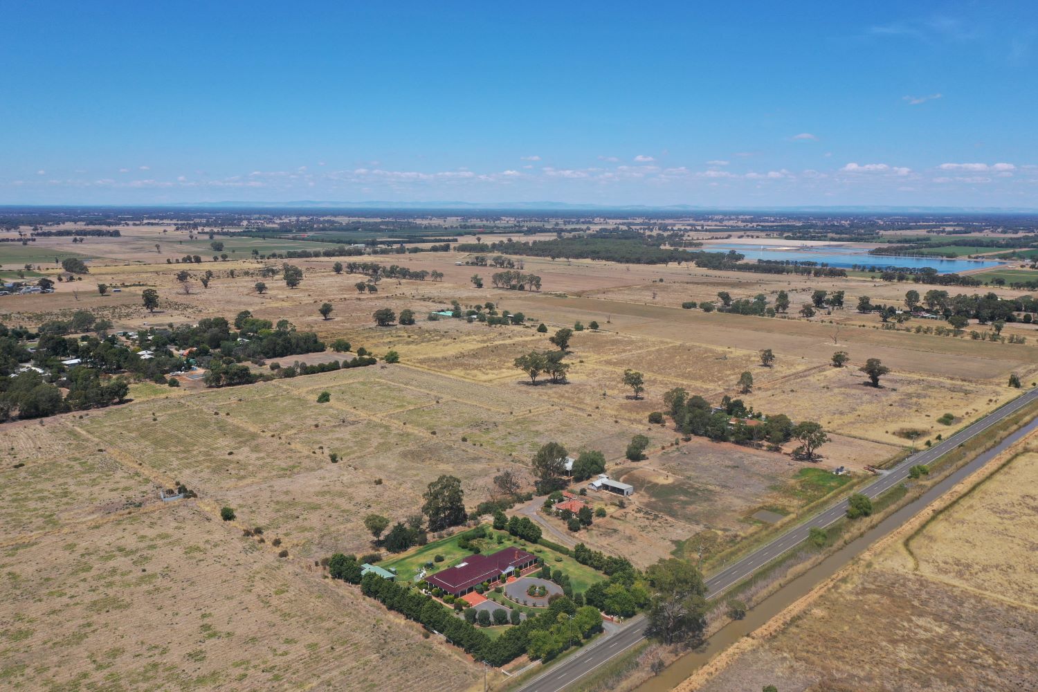 Silkwater Plains Estate - Tatura Aerial