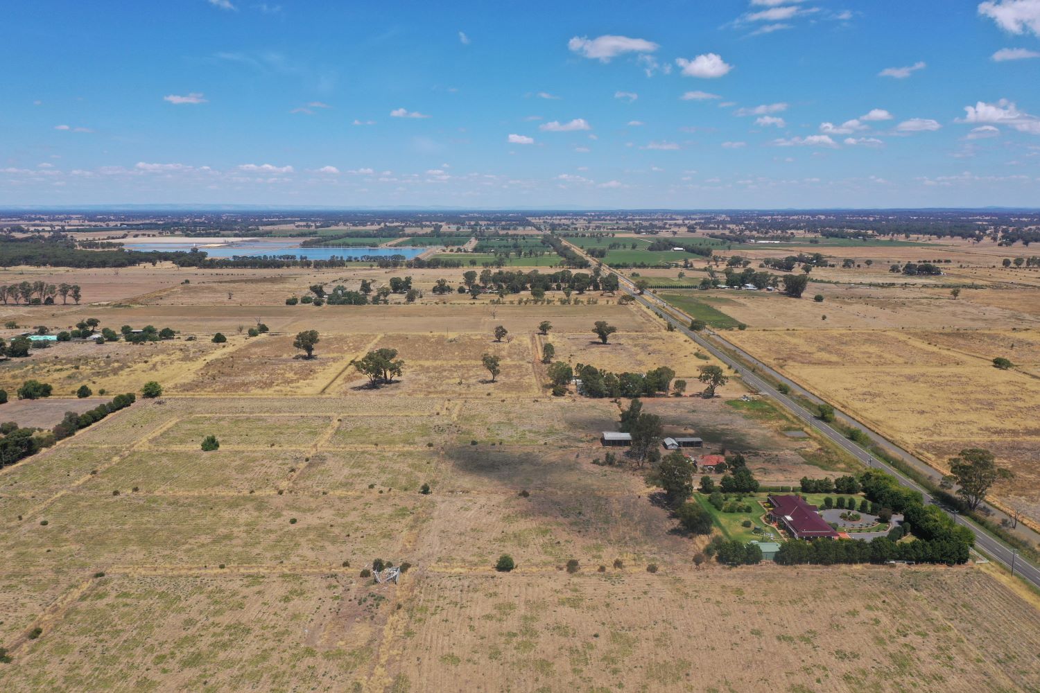 Silkwater Plains Estate - Tatura Aerial