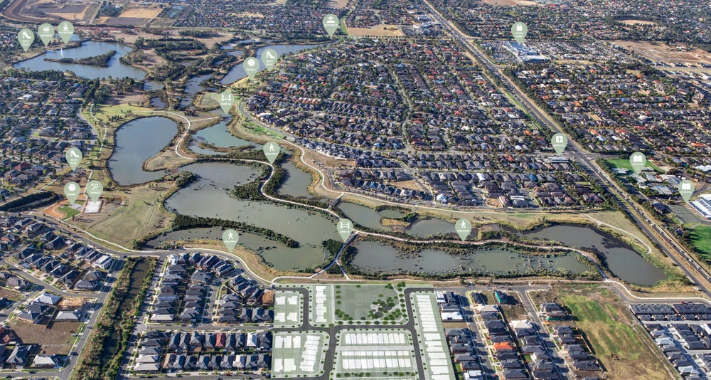 Silverwell Estate - Narre Warren South Aerial