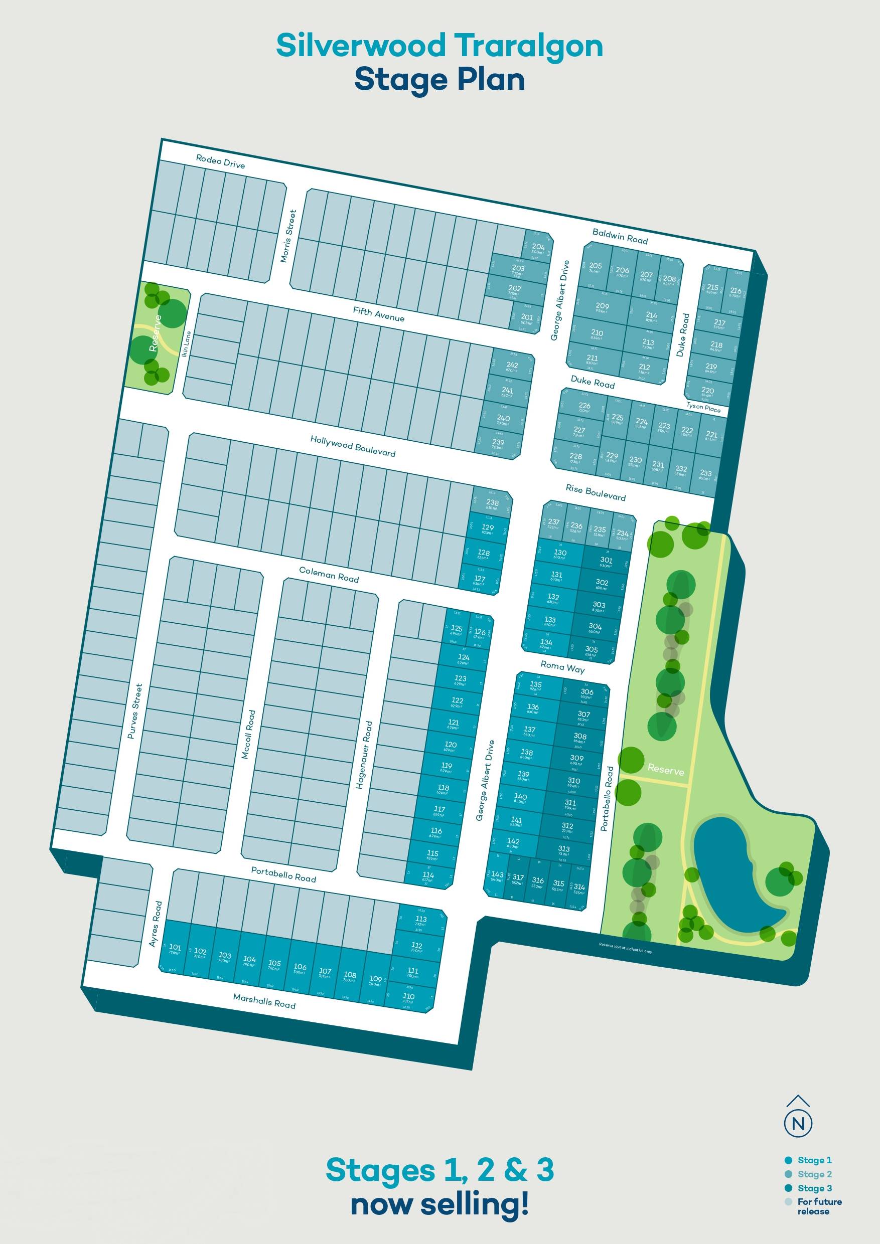 Silverwood Estate - Traralgon Masterplan