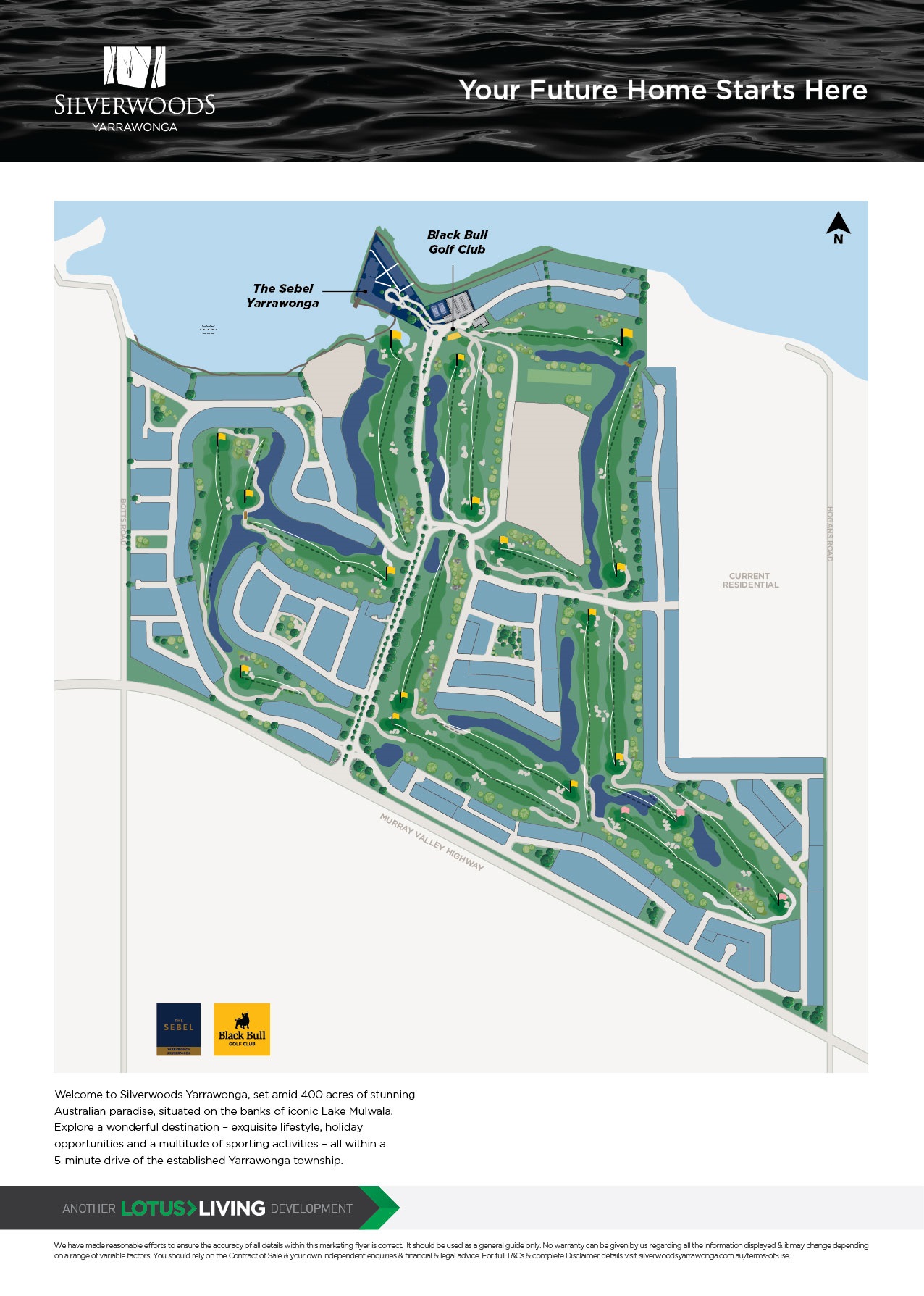 Silverwoods Estate - Yarrawong Release Map