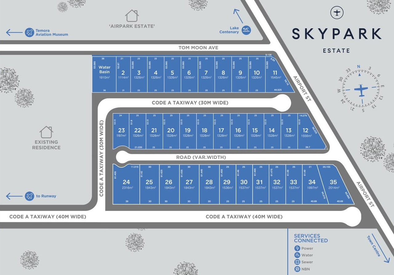 SkyPark Estate - Temora Masterplan