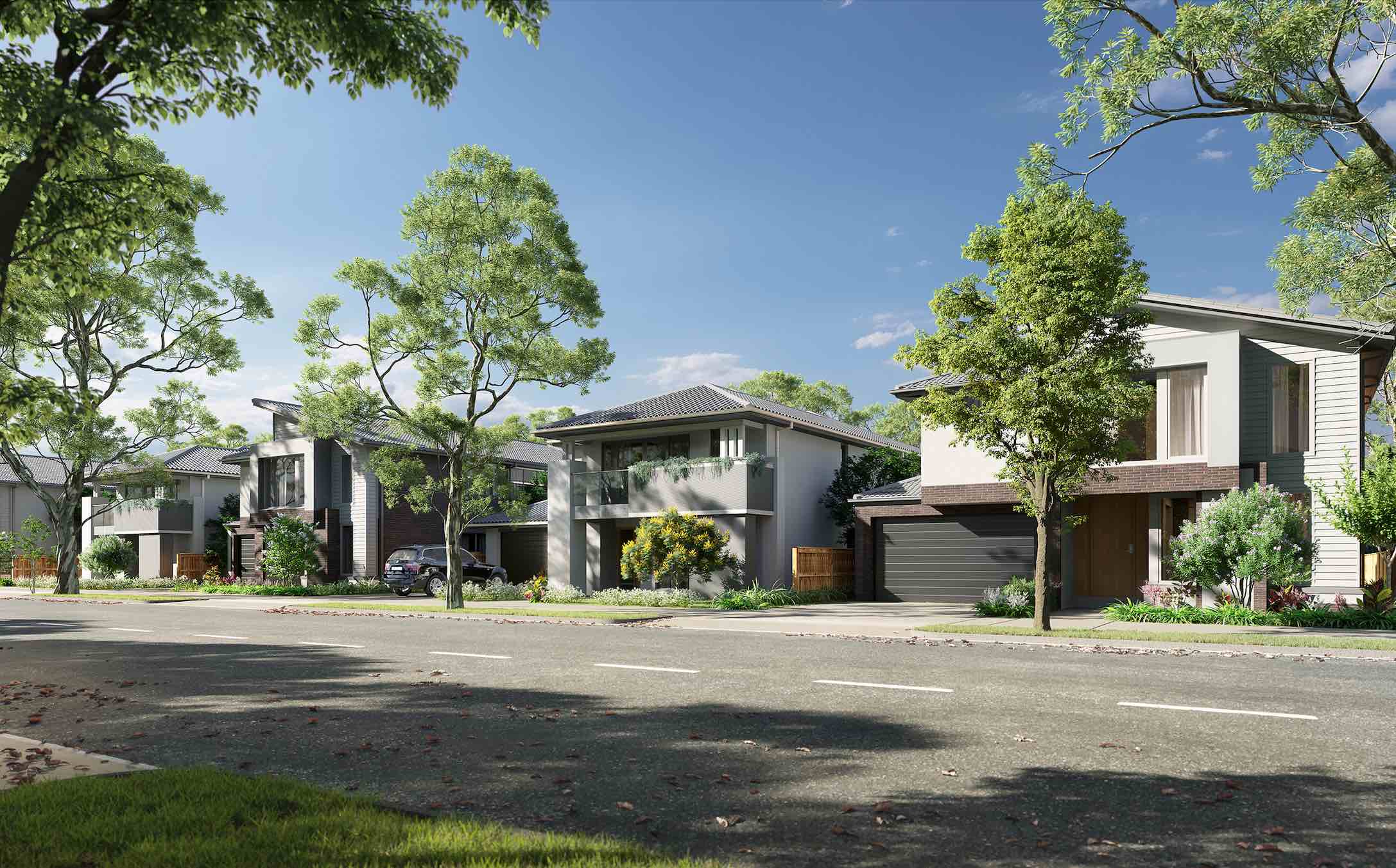Smiths Park Estate - Clyde North Street Render