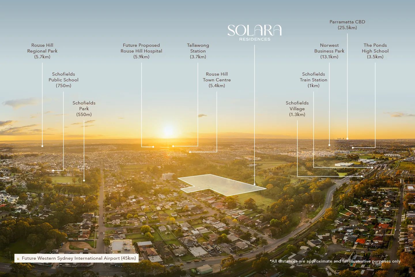 Solara - Schofields Aerial