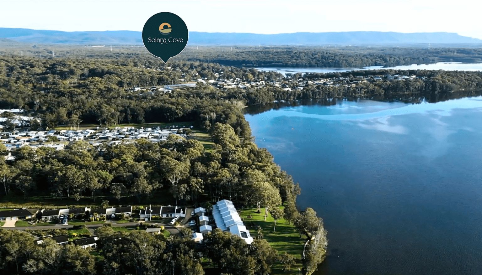 Solara Cove Estate - Wyee Point Aerial