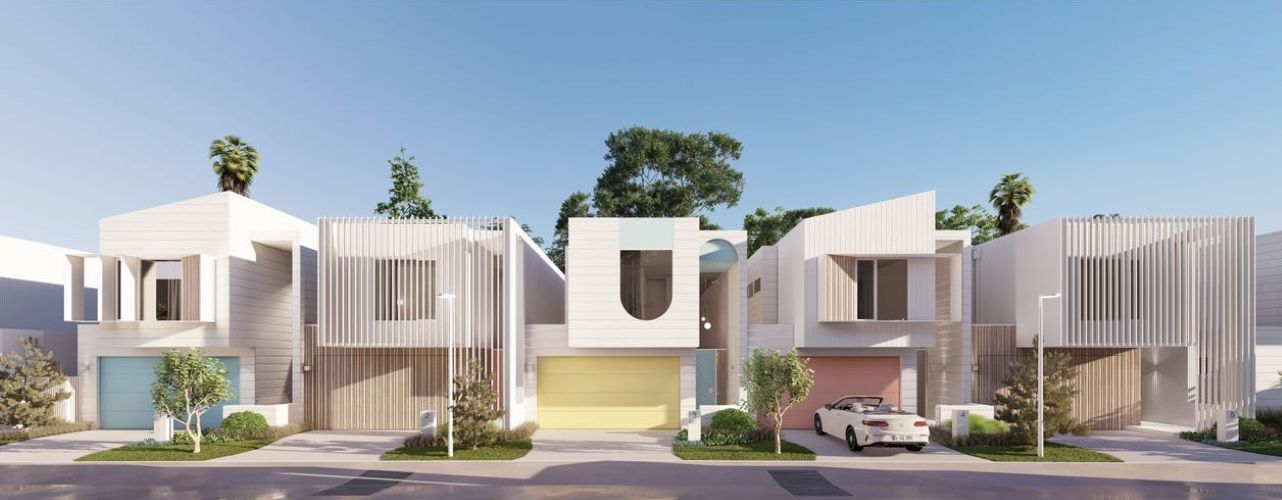 Solis Townhomes - Rosebud Render
