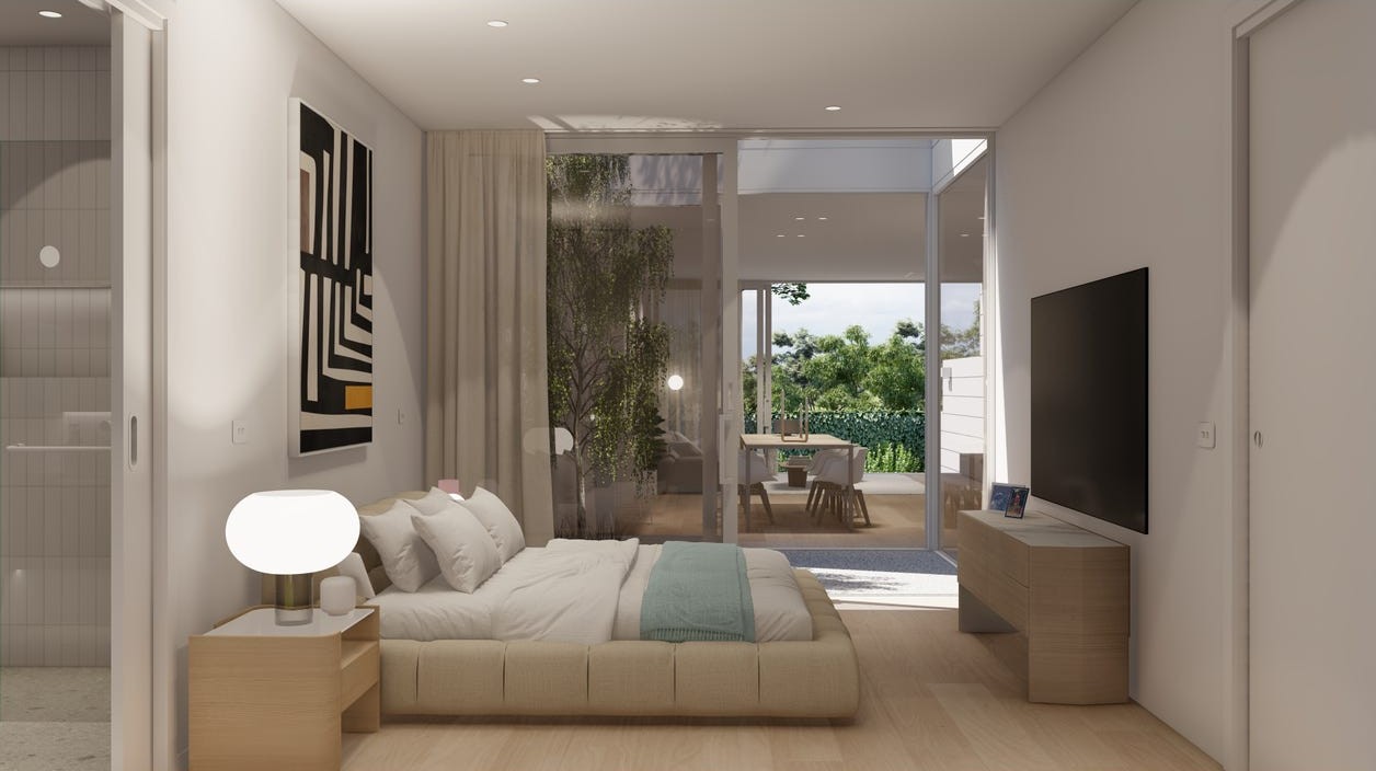 Solis Townhomes - Rosebud Bedroom