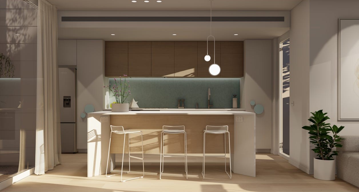 Solis Townhomes - Rosebud Kitchen
