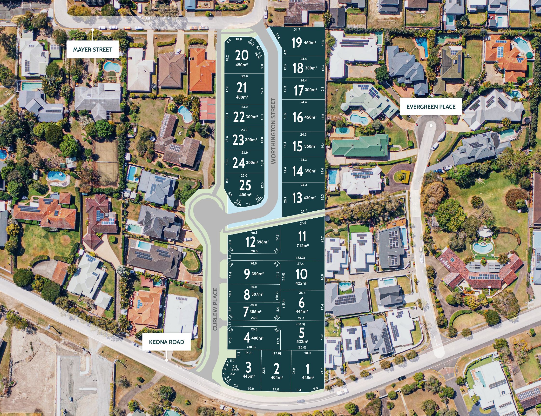 Somerfield Rise Estate - McDowall Aerial