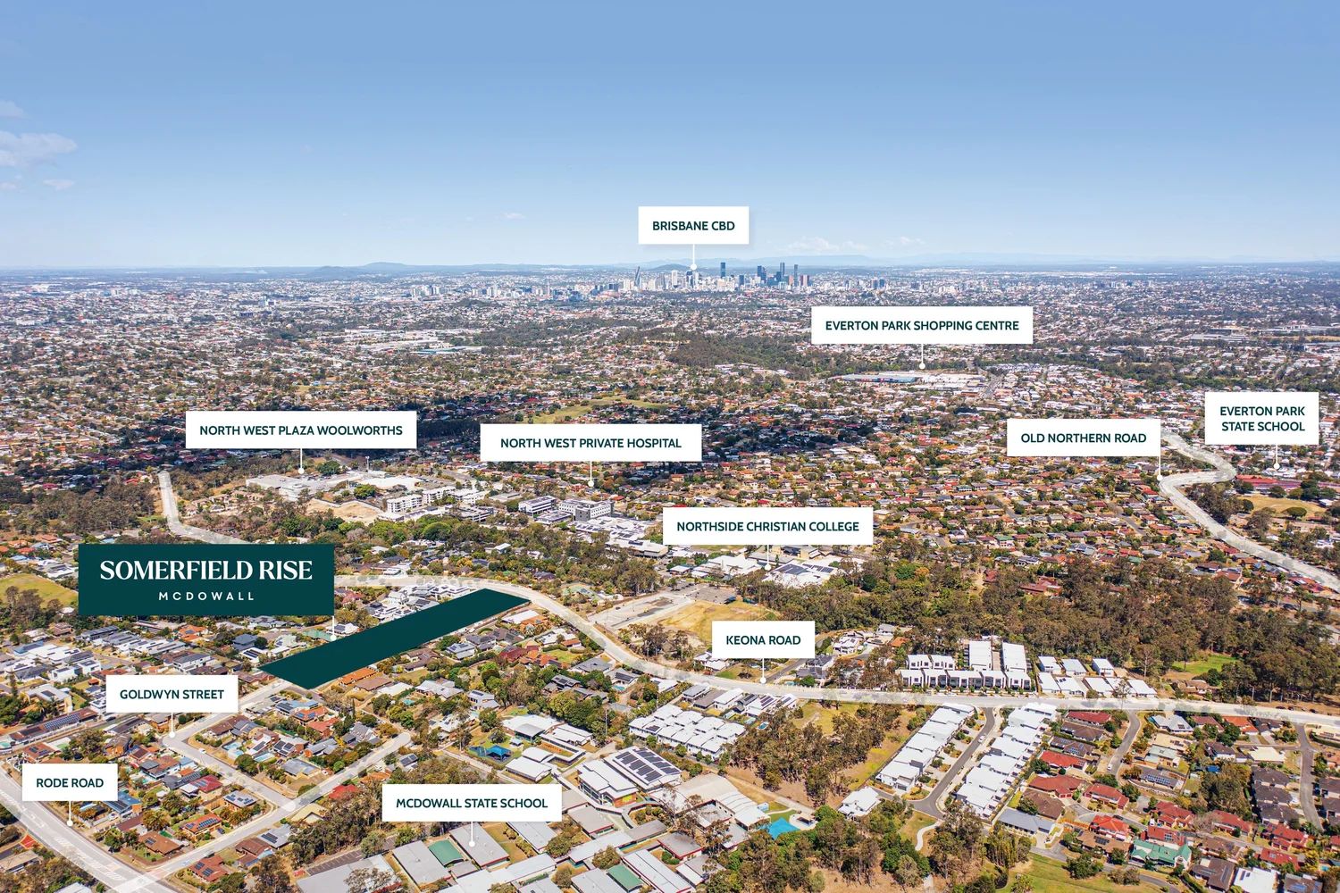 Somerfield Rise Estate - McDowall Aerial
