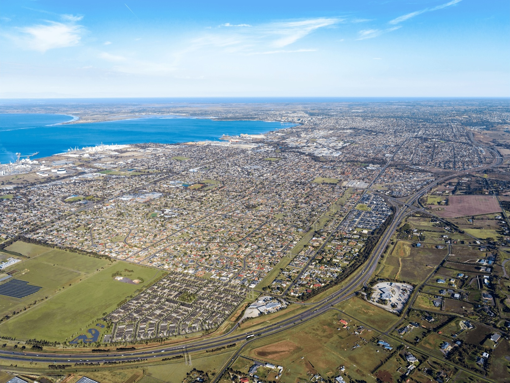 Somerley Estate - Corio Aerial
