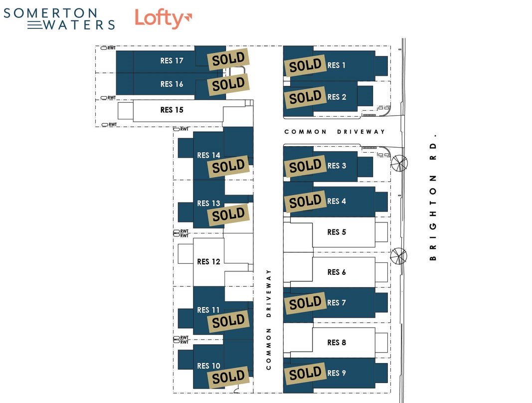 Somerton Waters Townhomes - Somerton Park Masterplan